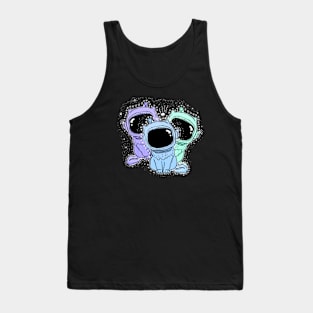 Space kitty cats Tank Top